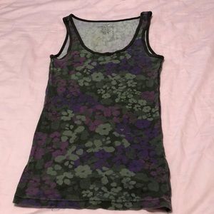 Multi colored tank top